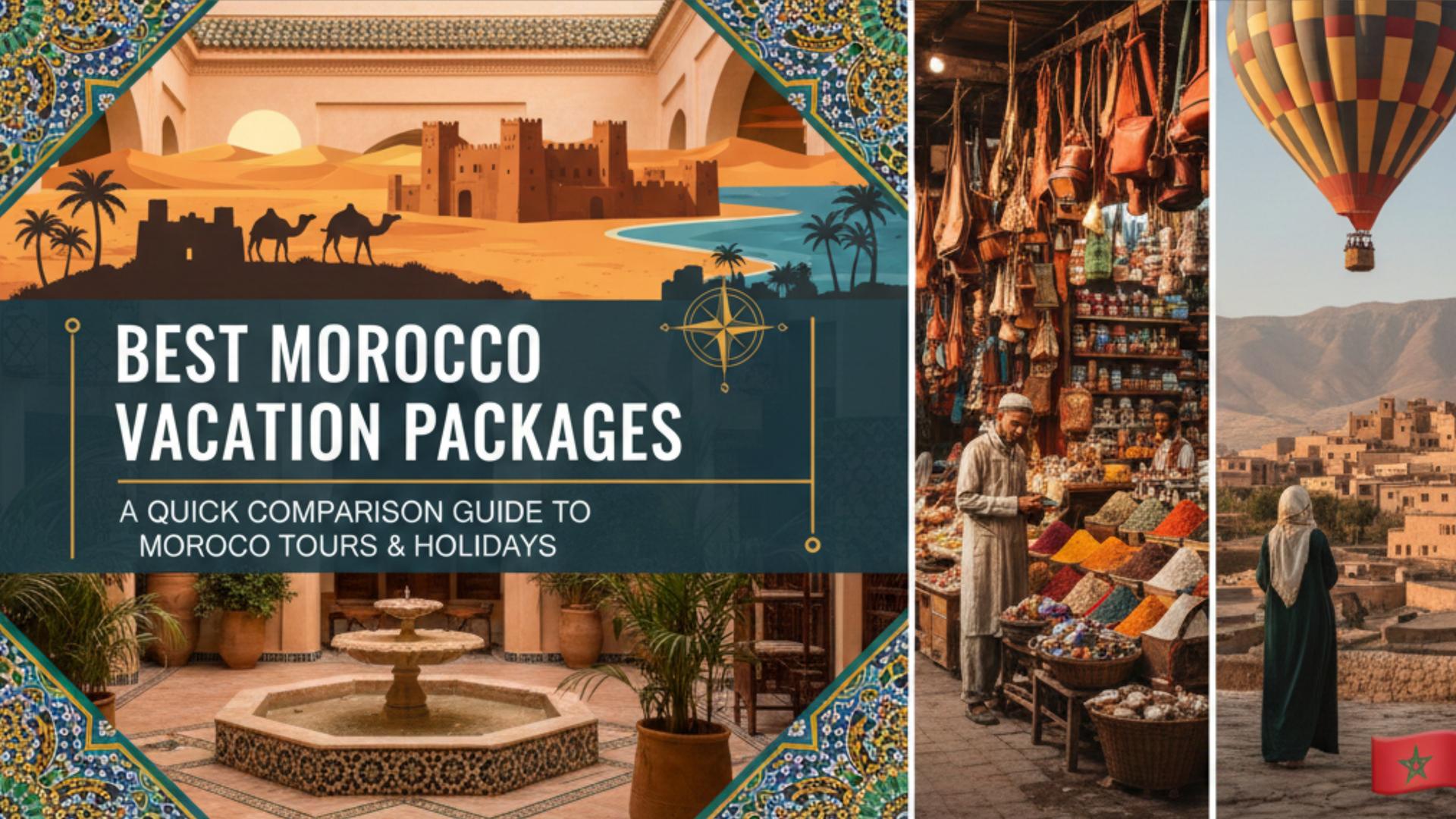 Best Morocco Vacation Packages: A Quick Comparison Guide to Morocco Tours & Holidays