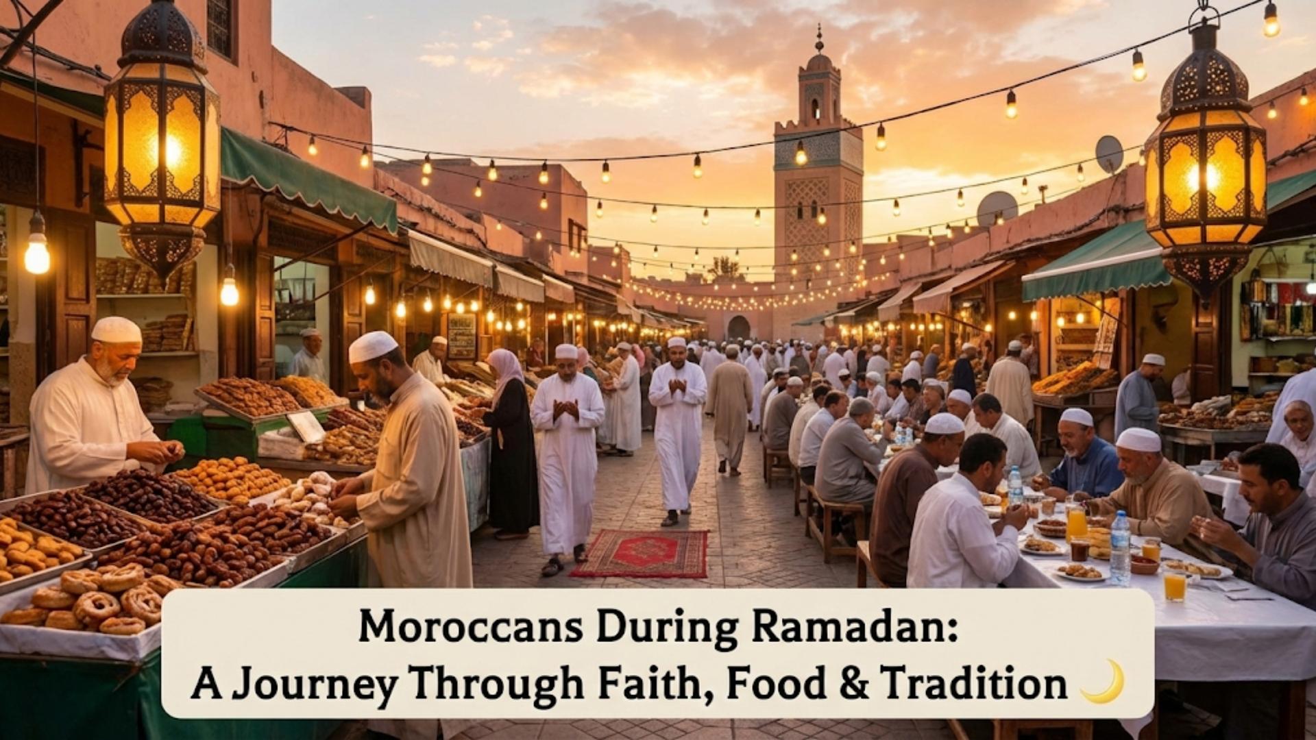 Moroccans During Ramadan: A Journey Through Faith, Food & Tradition 🌙