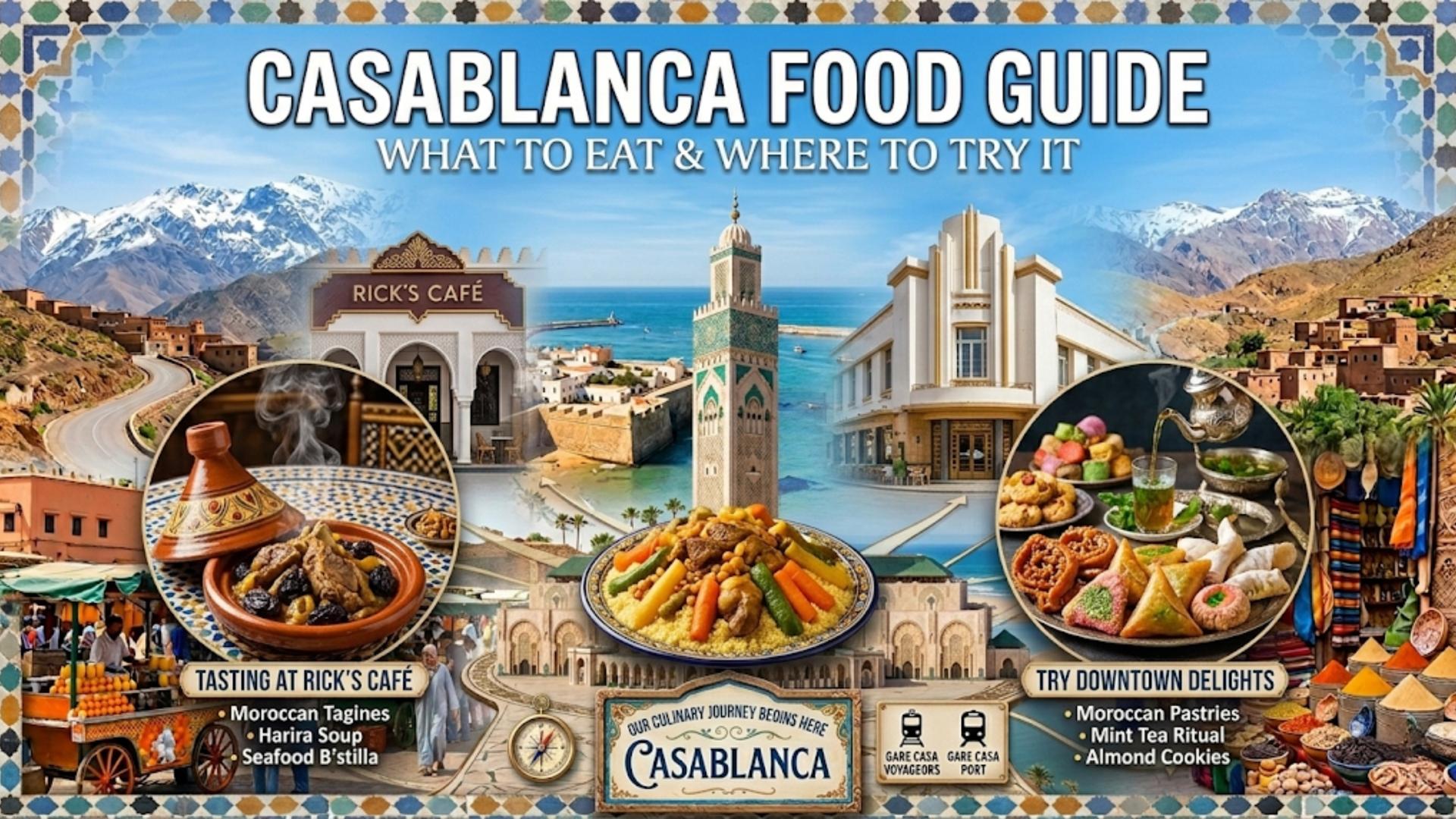 Casablanca Food Guide: What to Eat & Where to Try It