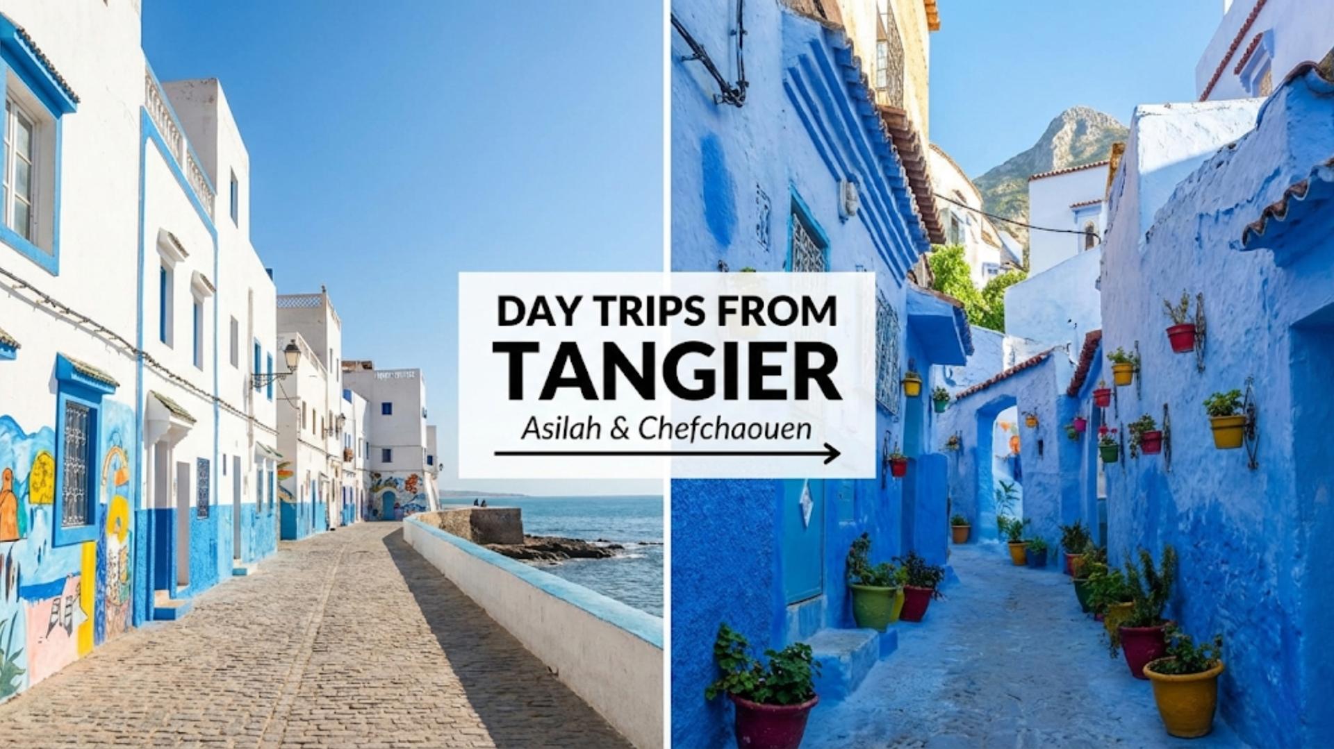 Best Day Trips from Tangier: Easy Escapes to Asilah & Chefchaouen 🌊