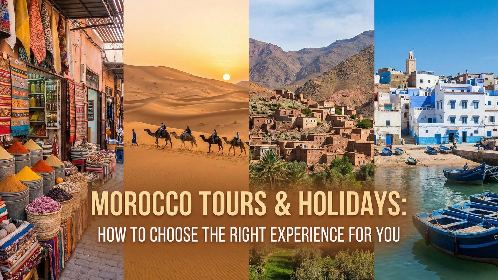 Morocco Tours & Holidays: How to Choose the Right Experience for You