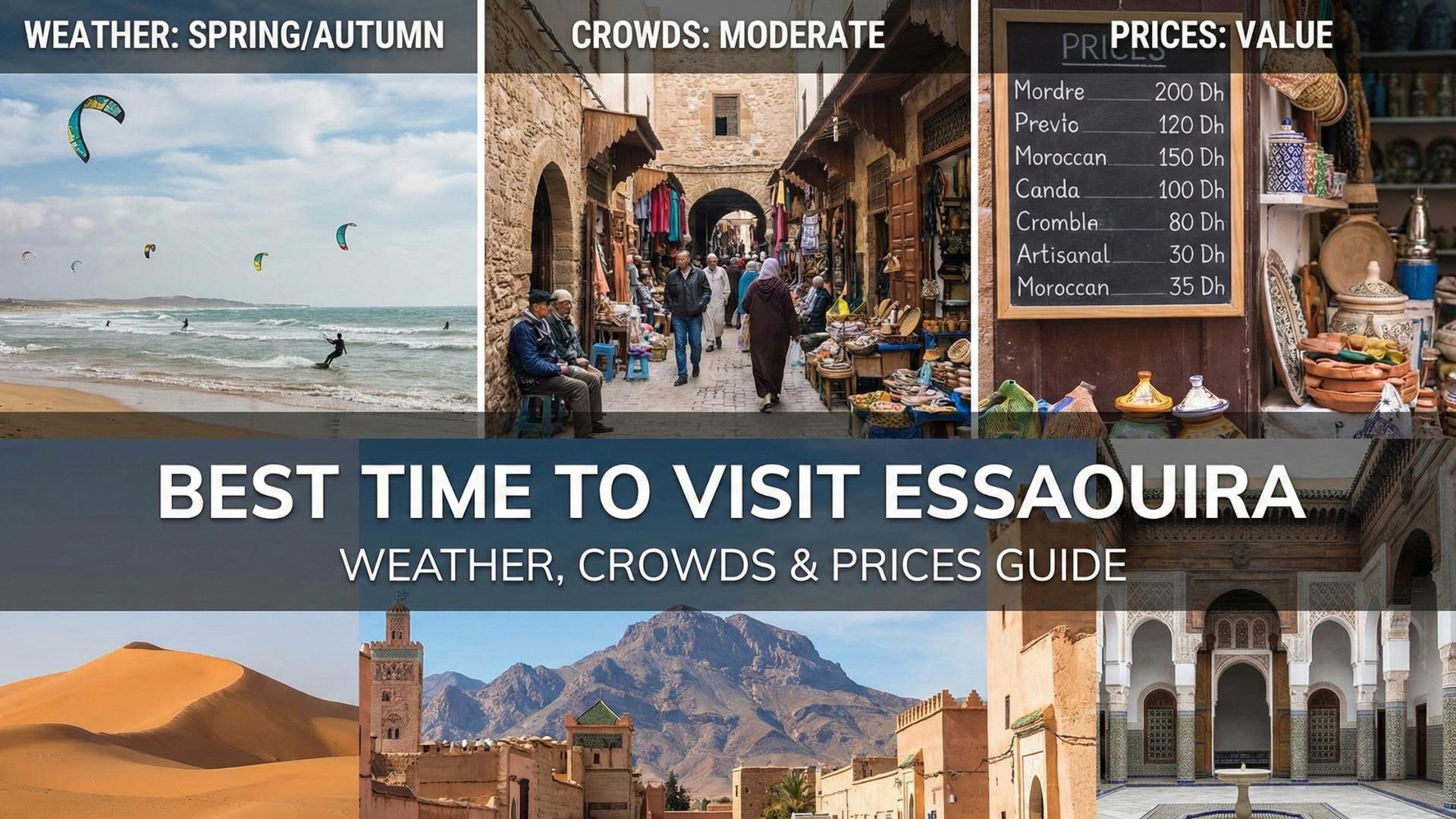 Best Time to Visit Essaouira: Weather, Crowds & Prices Guide