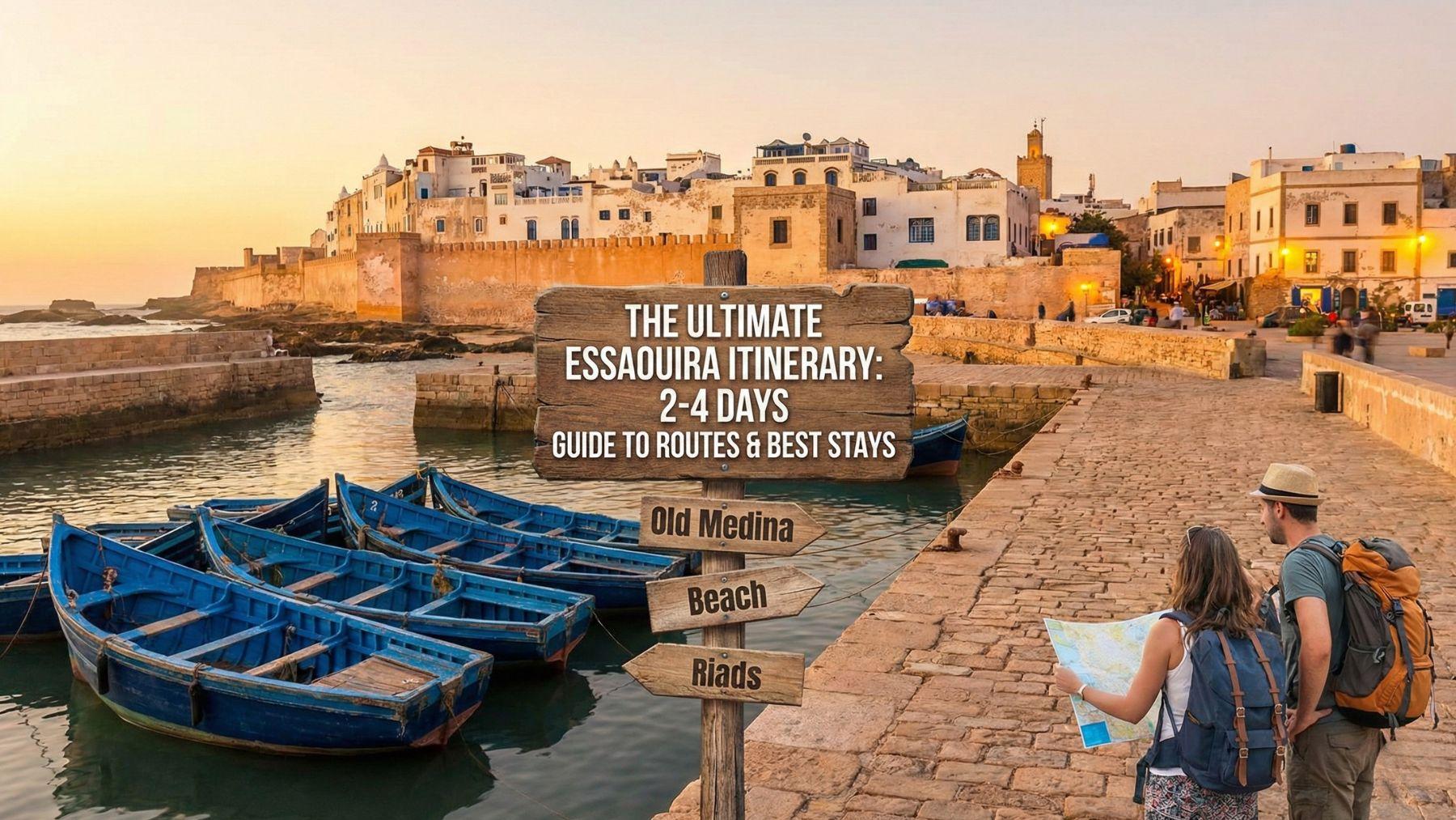 The Ultimate Essaouira Itinerary: 2-4 Days Guide to Routes & Best Stays
