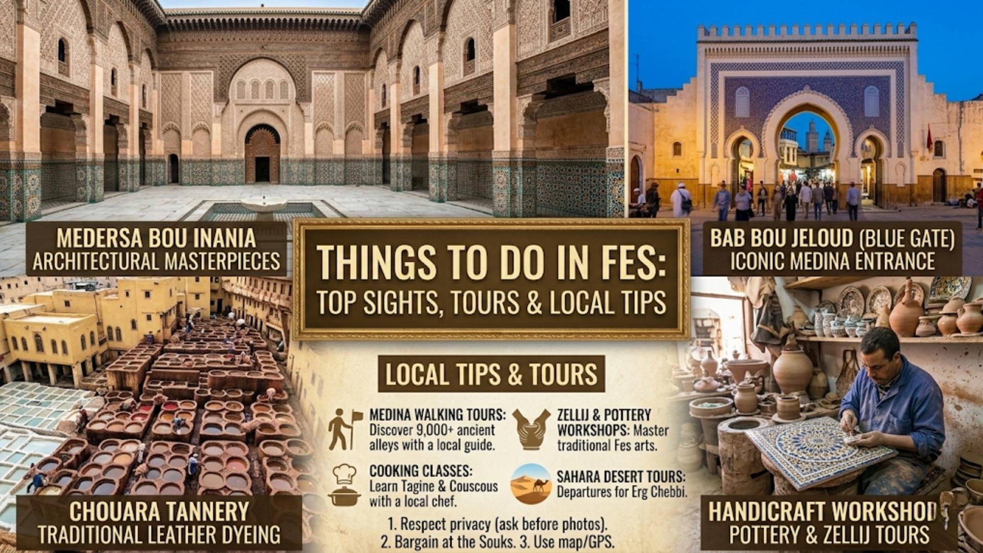 Things to Do in Fes: Top Sights, Guided Tours & Local Tips