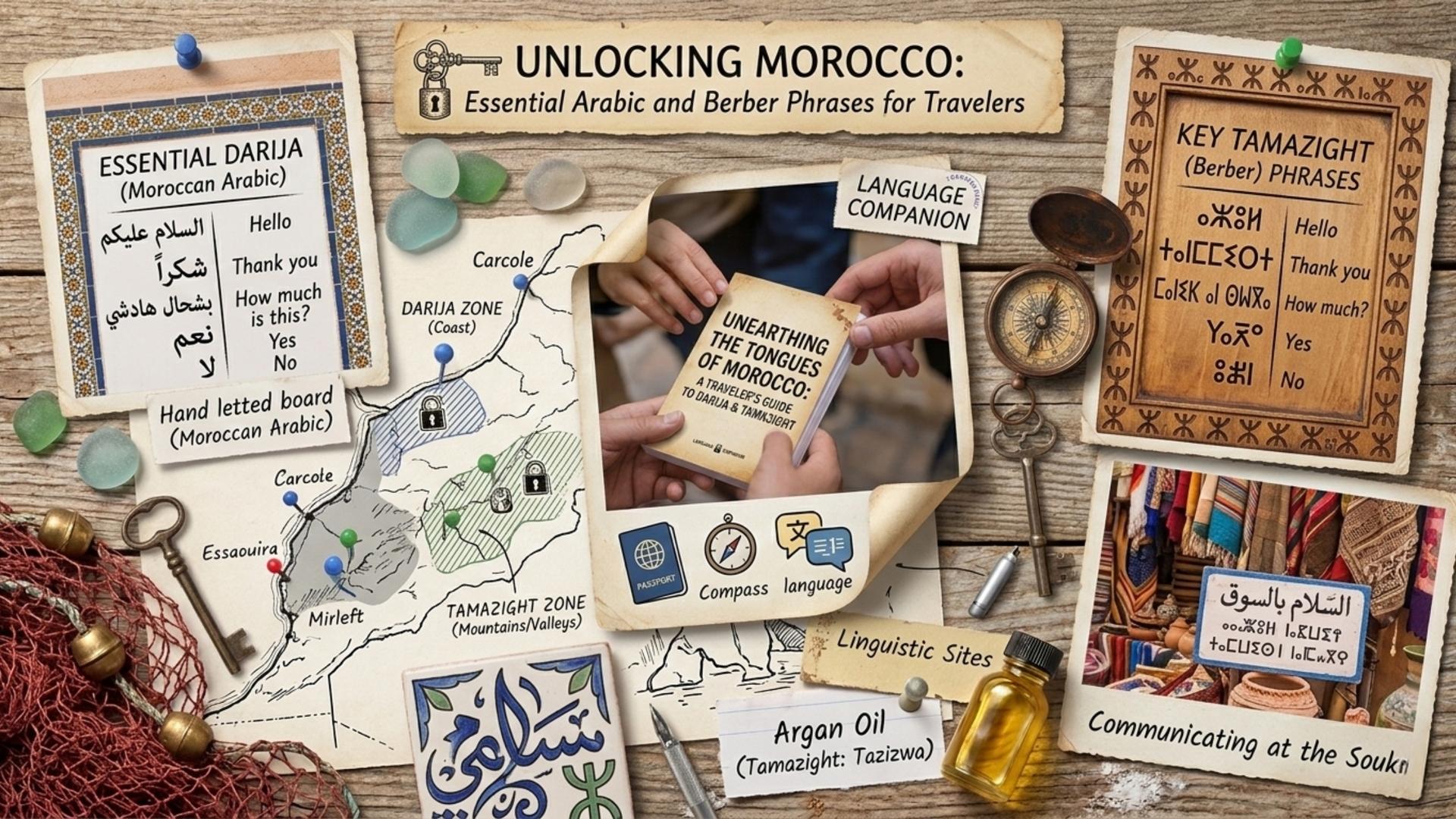 Unlocking Morocco: Essential Arabic and Berber Phrases for Travelers