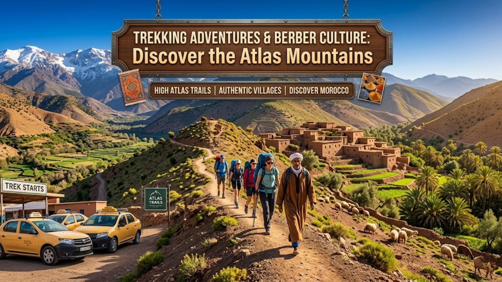 Trekking Adventures and Berber Culture in the Atlas Mountains