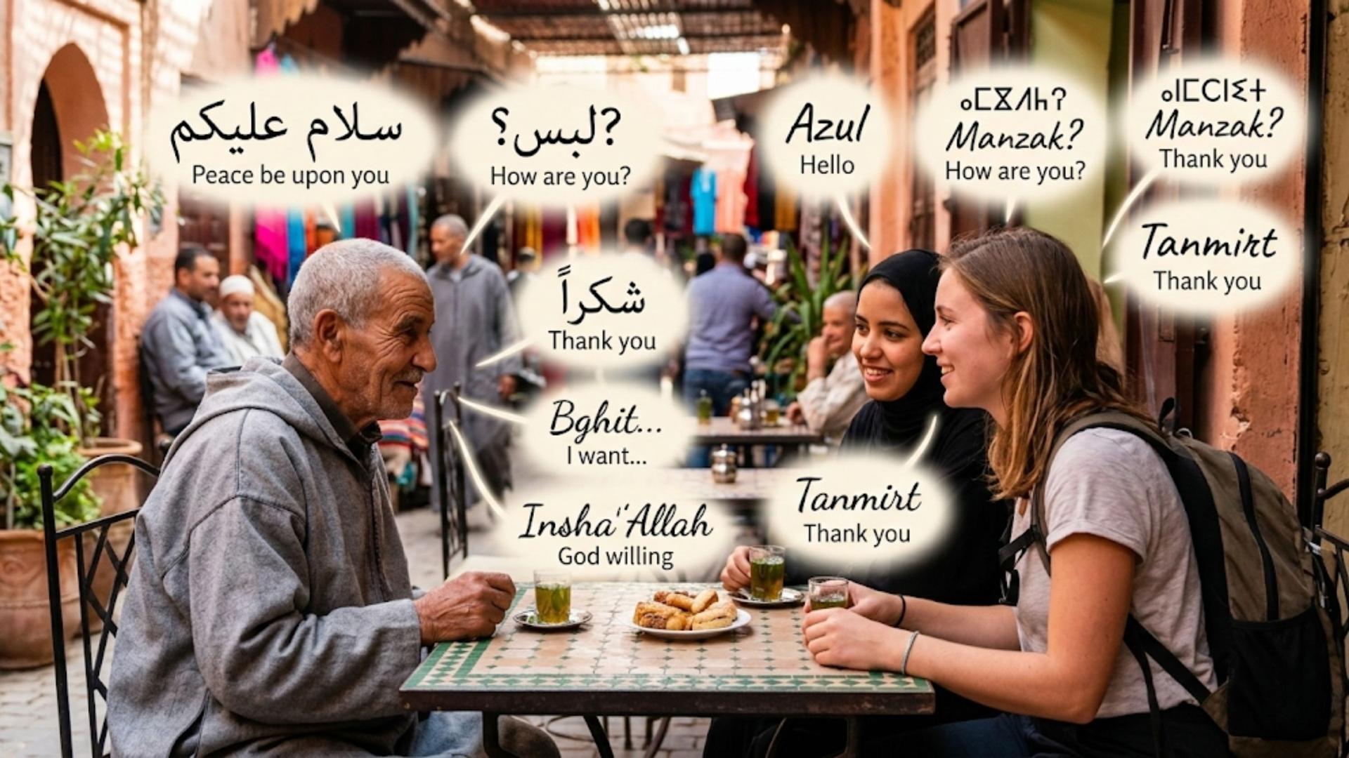 Moroccan Language: Essential Arabic and Berber Phrases