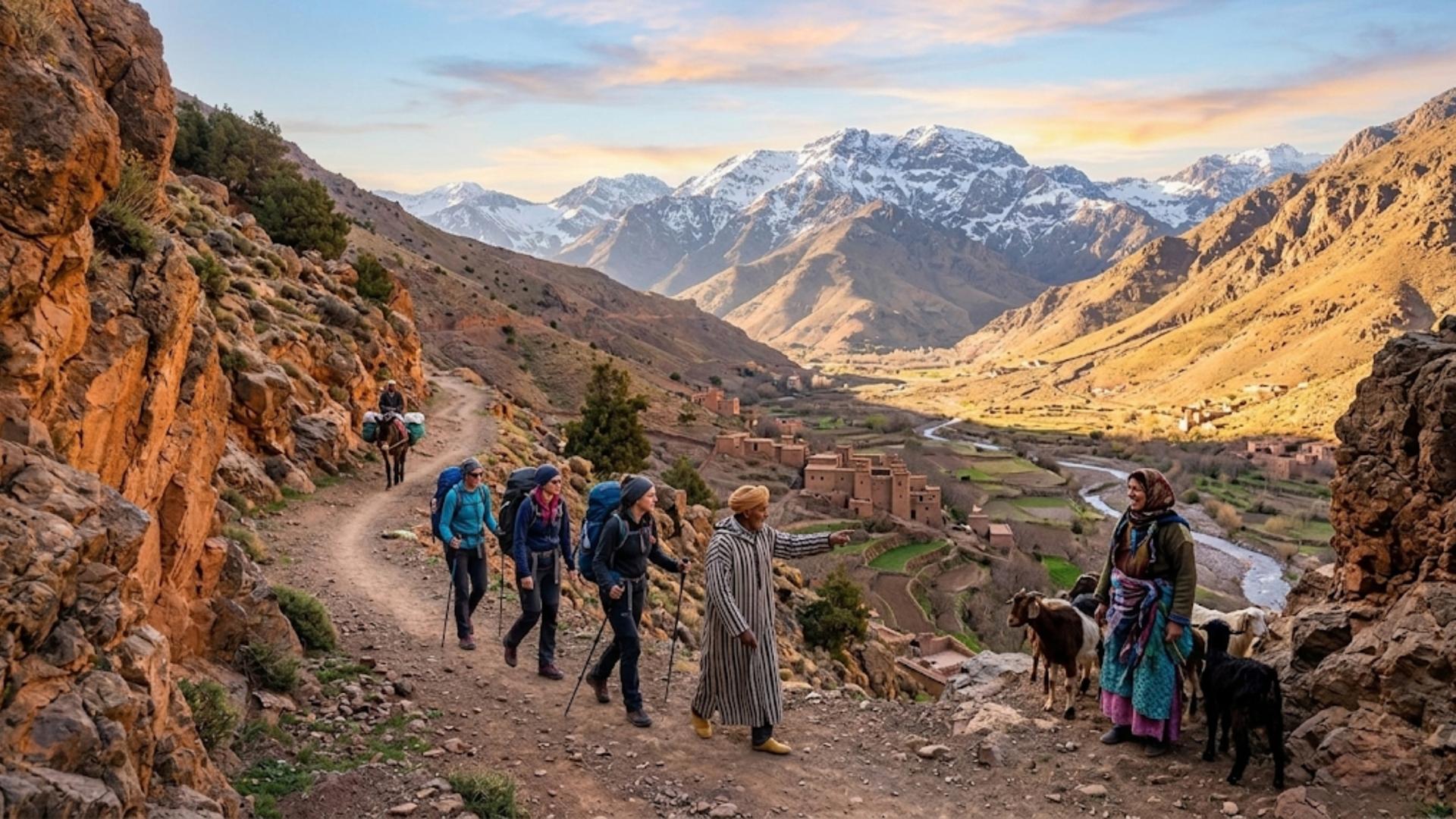 Trekking the Atlas Mountains: Discovering Berber Culture and Scenic Beauty