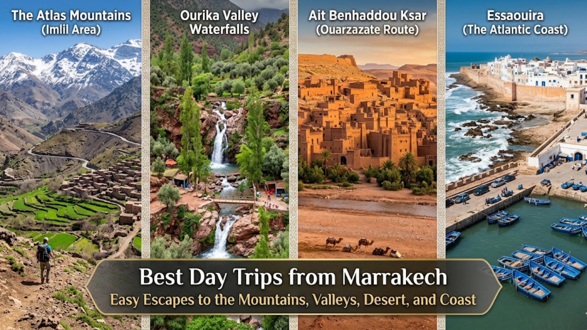Best Day Trips from Marrakech: Easy Escapes & Top Excursions