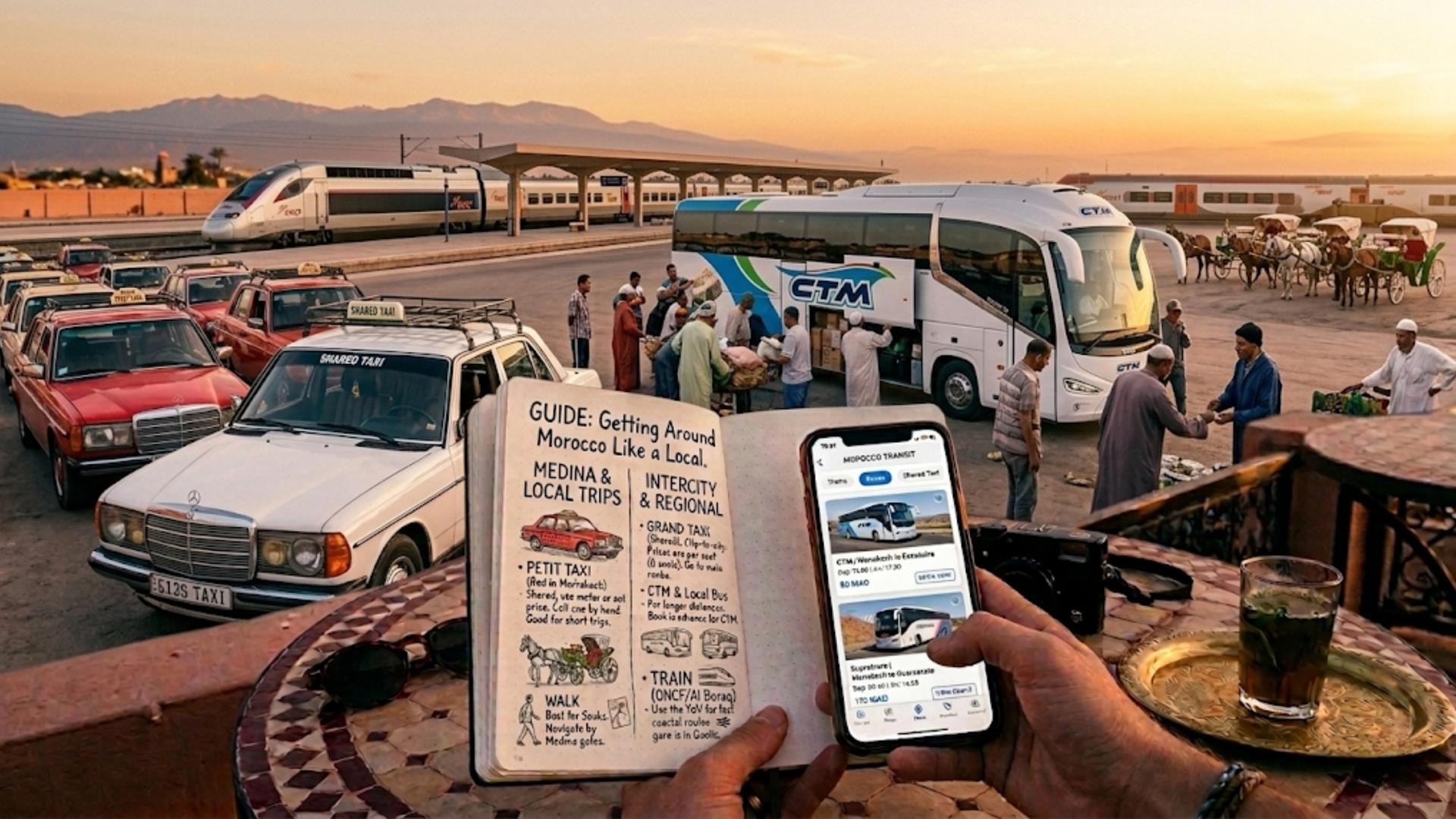 Morocco Transportation Guide: How to Get Around Like a Local